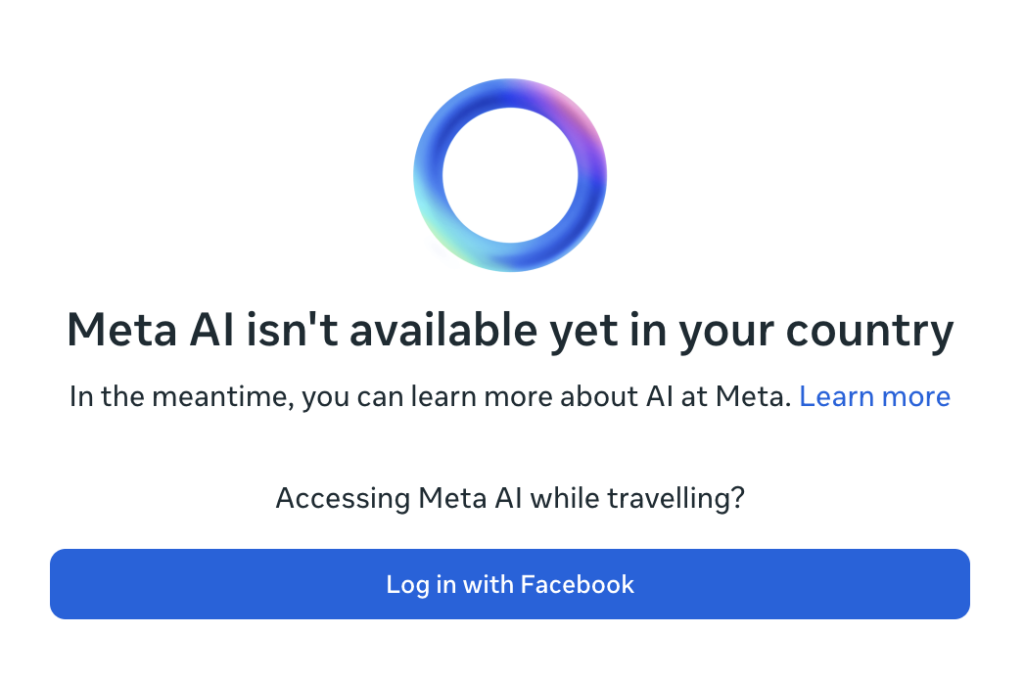 ​本来はMetaが公開しているAIアシスタント「Meta AI」でLlama 3を活用した高速な画像生成やチャットなどを体験できるはずなのですが、この記事を書いている2024年5月1日現在、Meta AIは英語圏のみに公開されており、日本では未公開です。