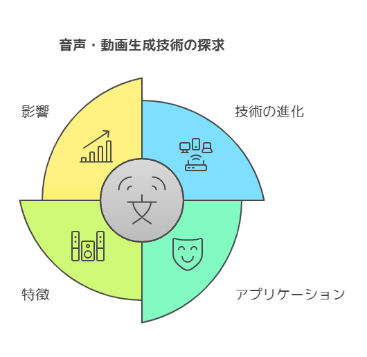 音声・動画生成技術の進化