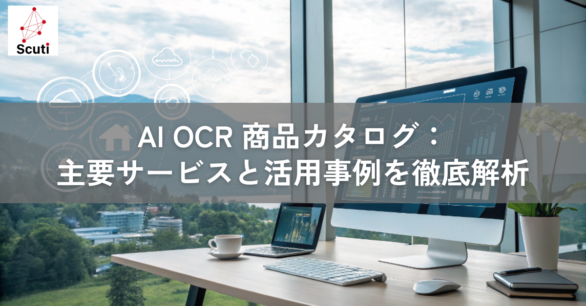 AI OCR 商品カタログ主要サービスと活用事例を徹底解析