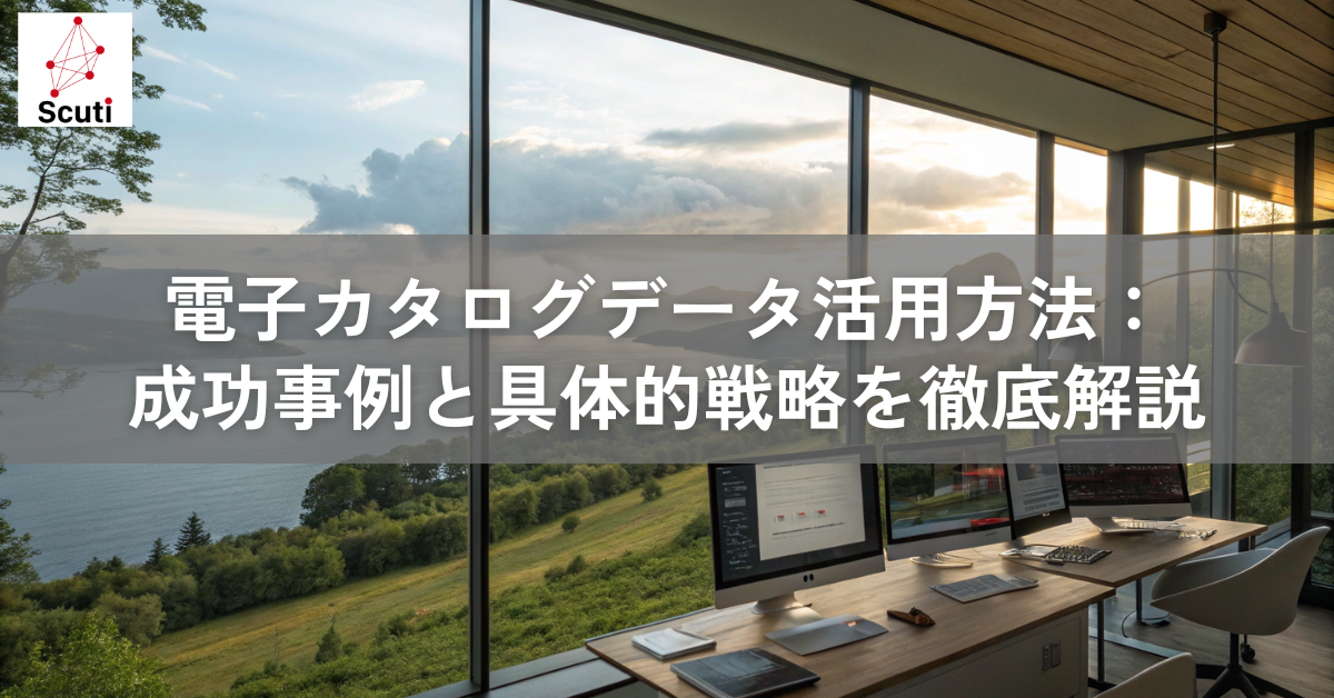 電子カタログデータ活用方法：成功事例と具体的戦略を徹底解説