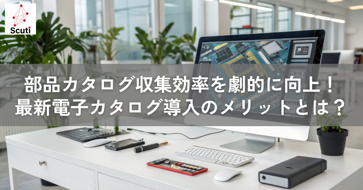 部品カタログ収集効率を劇的に向上！最新電子カタログ導入のメリットとは？