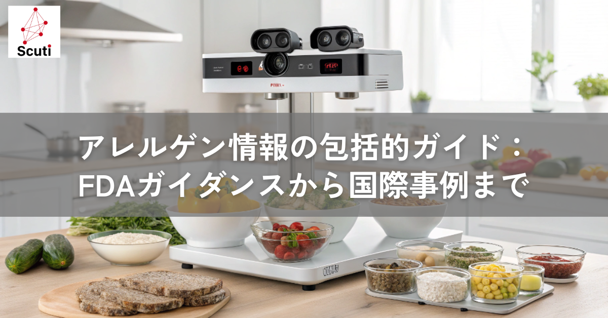 アレルゲン情報の包括的ガイド：FDAガイダンスから国際事例まで