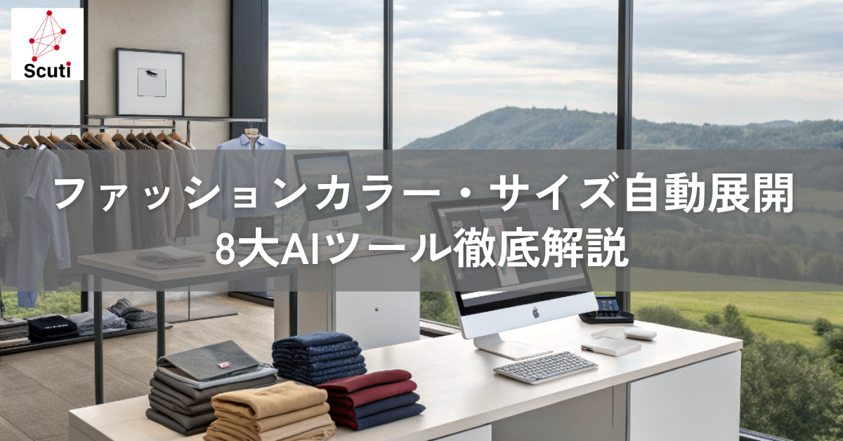 ファッションカラー・サイズ自動展開8大AIツール徹底解説